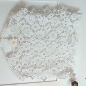 Anthropologie Maeve Embroidered Floral Top